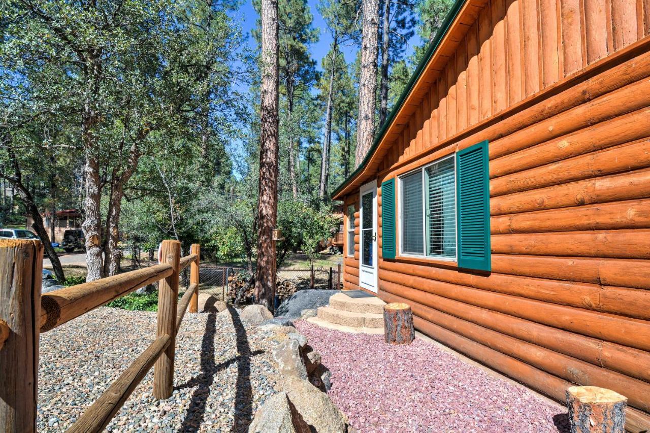 הוילה Cozy Cabin With Ac And Deck, 5 Mi To Downtown פרסקוט מראה חיצוני תמונה